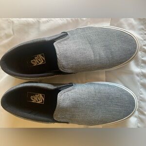Grey slip on Vans